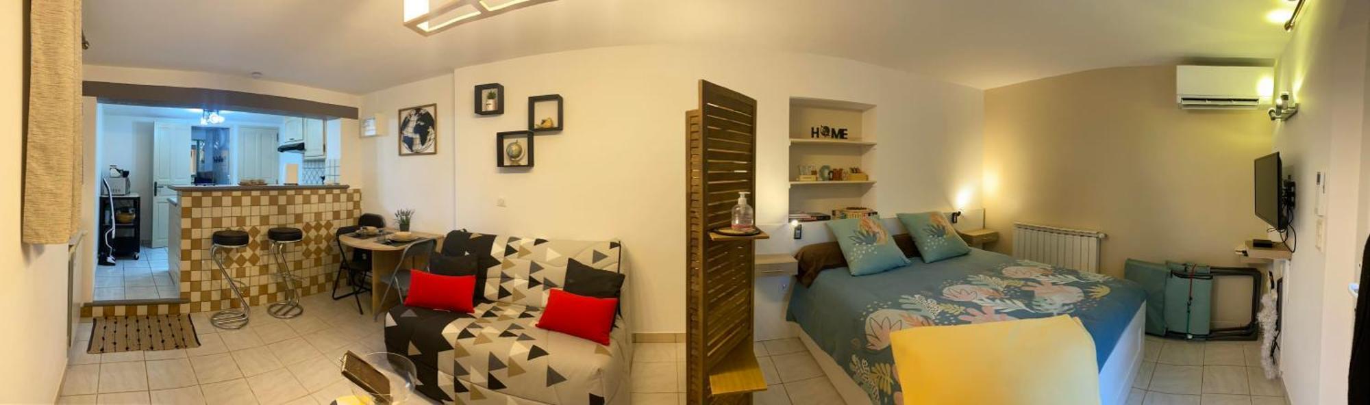 Le Refuge Appartement Montmeyan Buitenkant foto